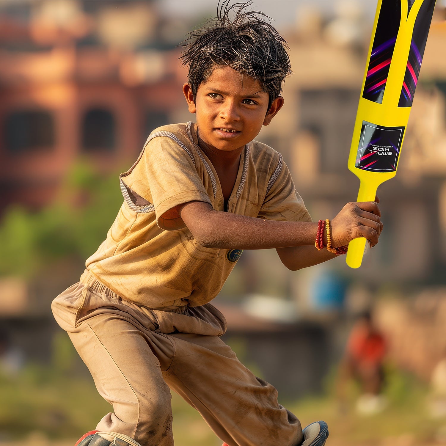 Small Cricket Kit for Boys & Girls, Cricket Set with 1 Cricket Bat, 1 Plastic Ball, Bails, 3 Stumps with Stand Base Small Cricket Kit for Boys & Girls, Cricket Set with 1 Cricket Bat, 1 Plastic Ball, Bails, 3 Stumps with Stand Base